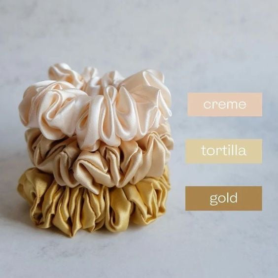 Silk Scrunchies