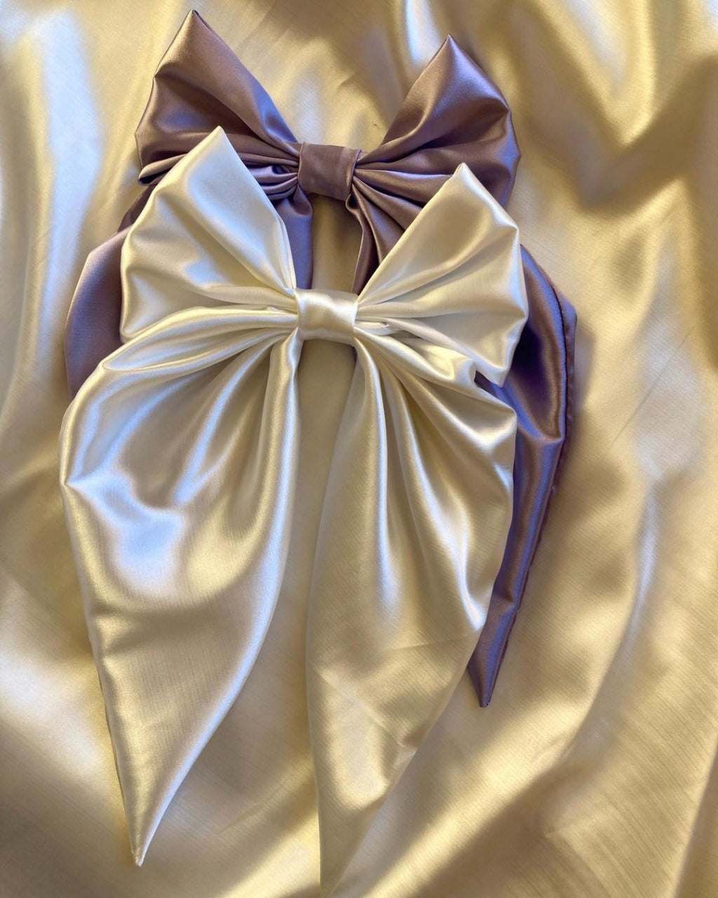 Long Tail Hair Bow Clip