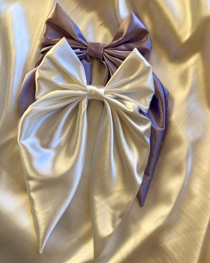Long Tail Hair Bow Clip